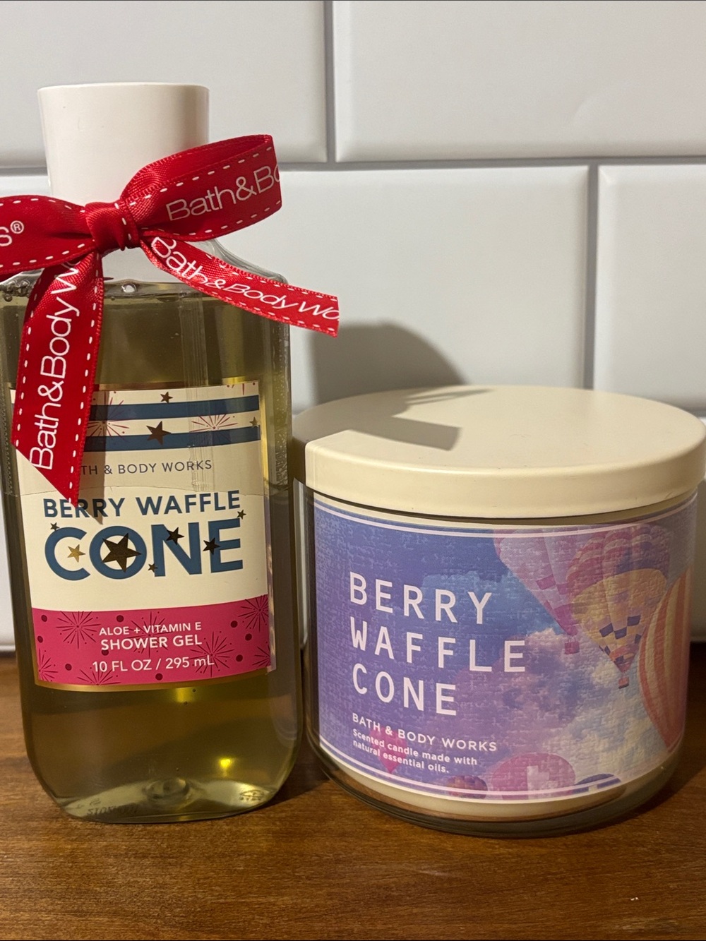 B&BW Berry Waffle Cone Duo!